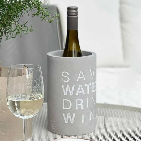 Rader Germany Concrete Wine Cooler - Save Water - Modern Quests
