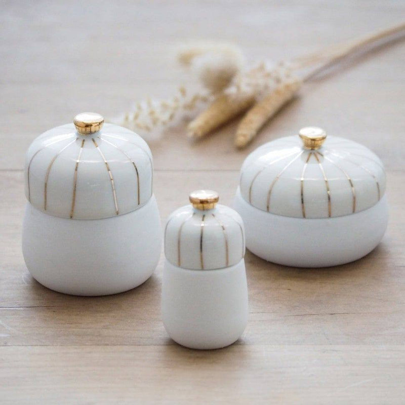 Rader Germany Mini Decorative Jars, Set of 3 - Modern Quests