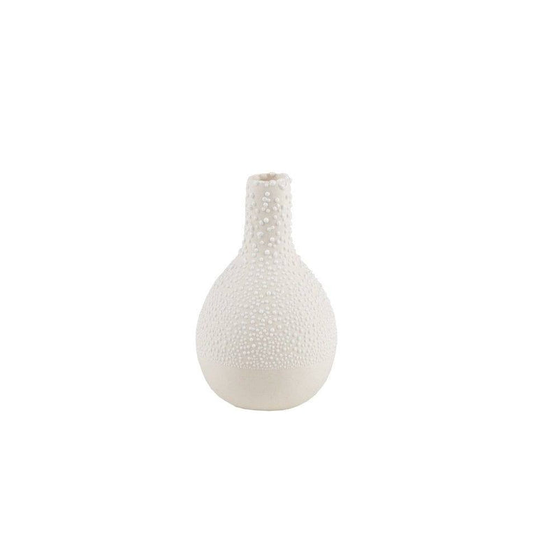 Rader Germany Pearl Dotted Trio Mini Vases
