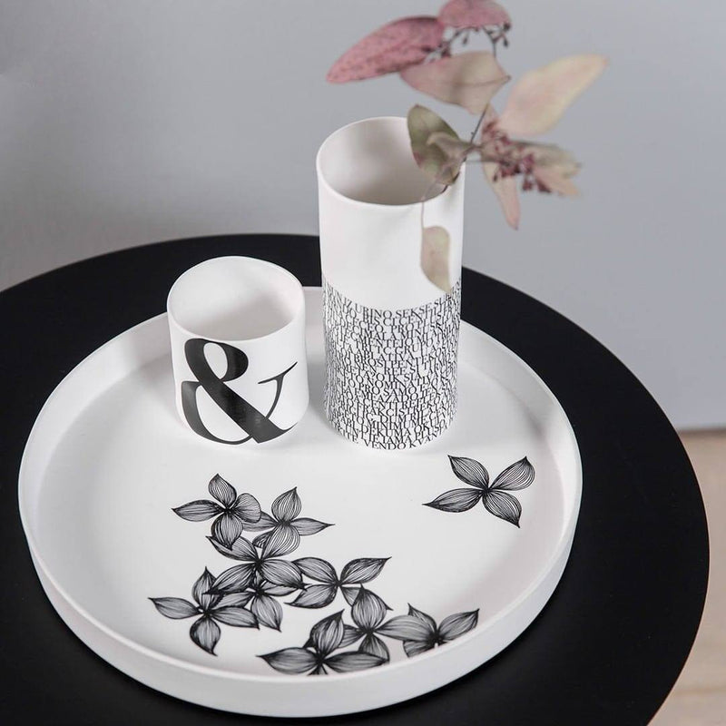 Rader Germany Porcelain Vase Small - Texts - Modern Quests