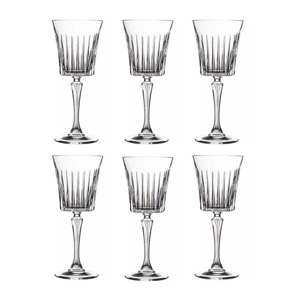 RCR Italy Timeless White Wine Glasses 230ml, Set of 6