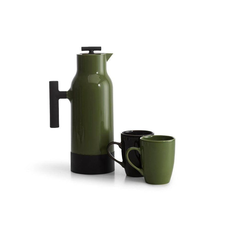 Sagaform Sweden Accent Insulated Coffee Jug - Green - Modern Quests