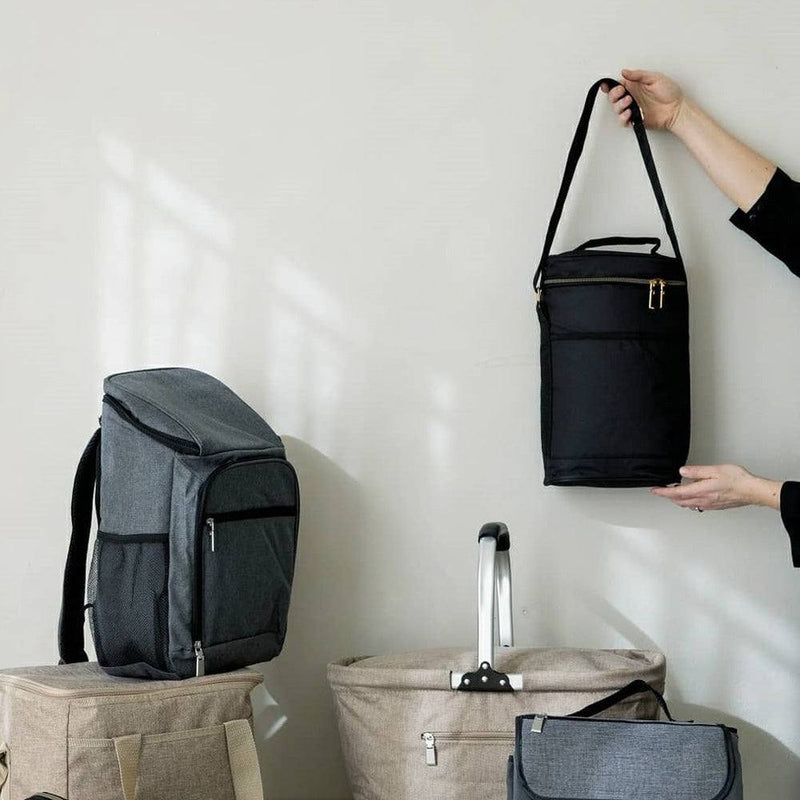 Sagaform Sweden City Cooler Bag Tall - Black