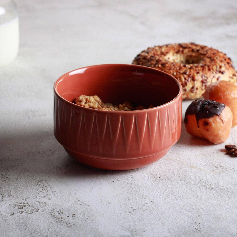 Sagaform Sweden Coffee and More Cereal Bowl - Terracotta - Modern Quests