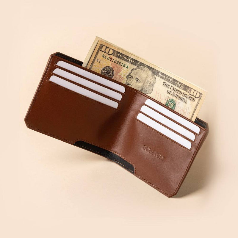 Scarters Abundance Minimalist Wallet - Black
