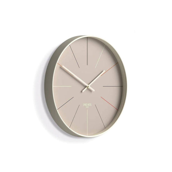 Space Hotel District 12 Wall Clock 40cm - Brown
