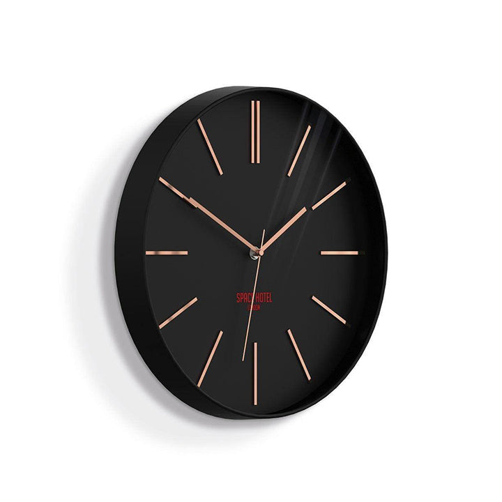 Sci-Fi Sid Wall Clock 35cm - Black