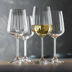 Spiegelau Lifestyle White Wine Glasses, Set of 4 - Modern Quests