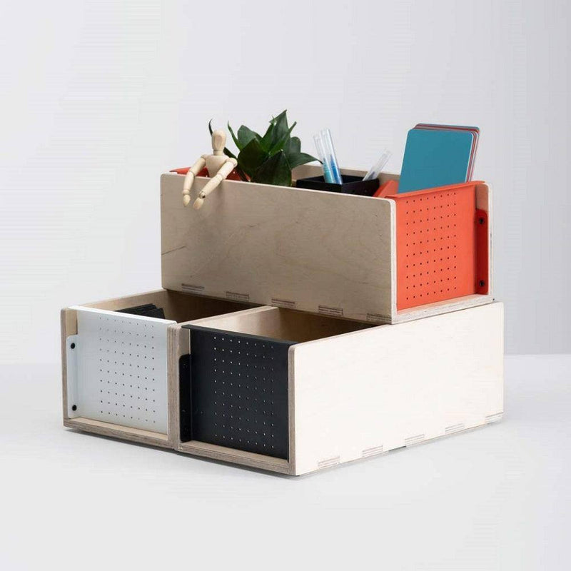SPIN Boxxit Storage Box - White - Modern Quests