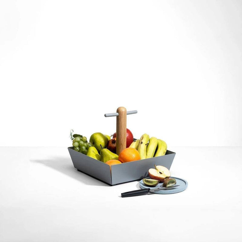SPIN Cora Fruit Tray - Warm Grey - Modern Quests