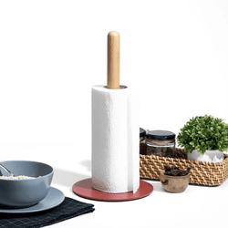 SPIN Cora Paper Towel Holder - Brick Red - Modern Quests