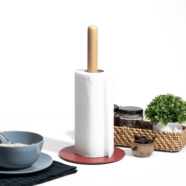 SPIN Cora Paper Towel Holder - Brick Red