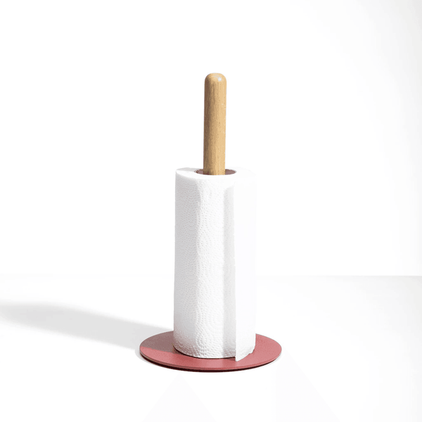 SPIN Cora Paper Towel Holder - Brick Red - Modern Quests