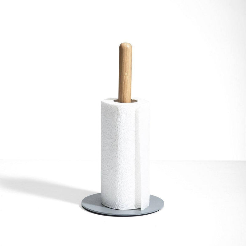 SPIN Cora Paper Towel Holder - Warm Grey - Modern Quests