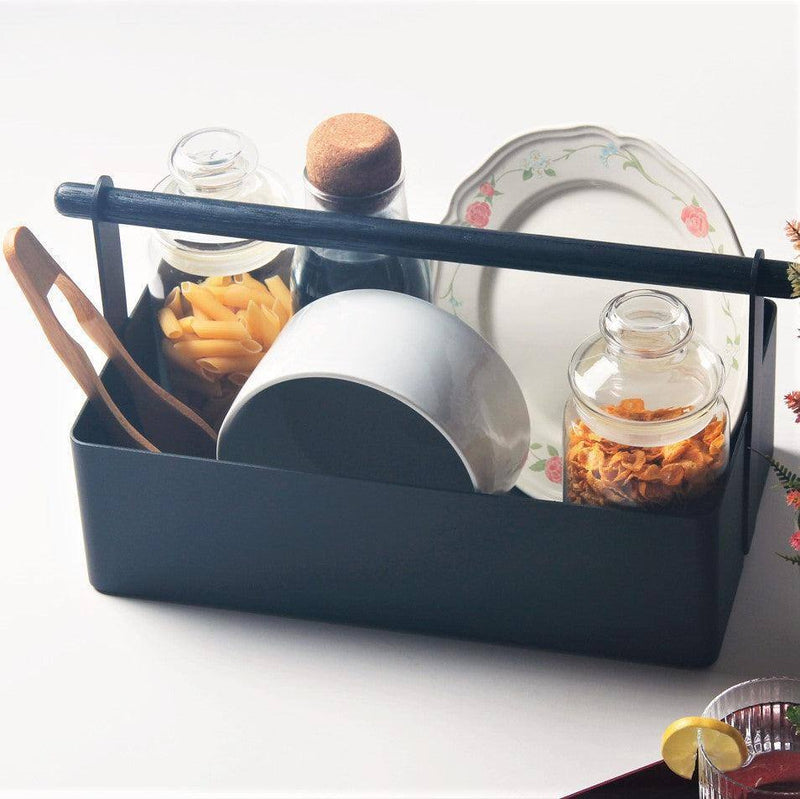 SPIN Cora Storage Caddy Large - Black - Modern Quests