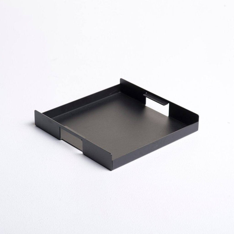 SPIN Flint Serving Tray, Small - Black - Modern Quests