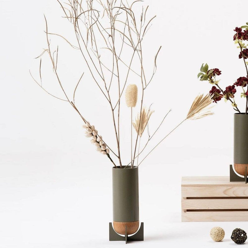 SPIN Mille Vase - Reed Green - Modern Quests