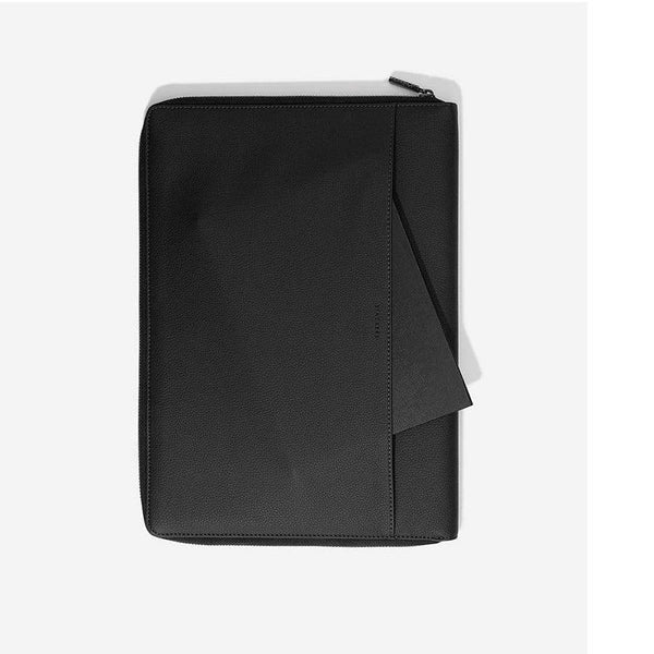 STACKERS London A4 Document Folder - Pebble Black - Modern Quests