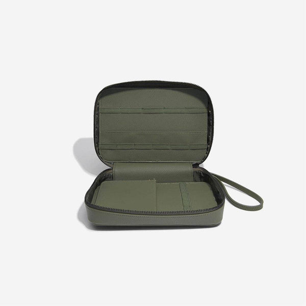 STACKERS London Cable Tidy Bag - Olive Green - Modern Quests