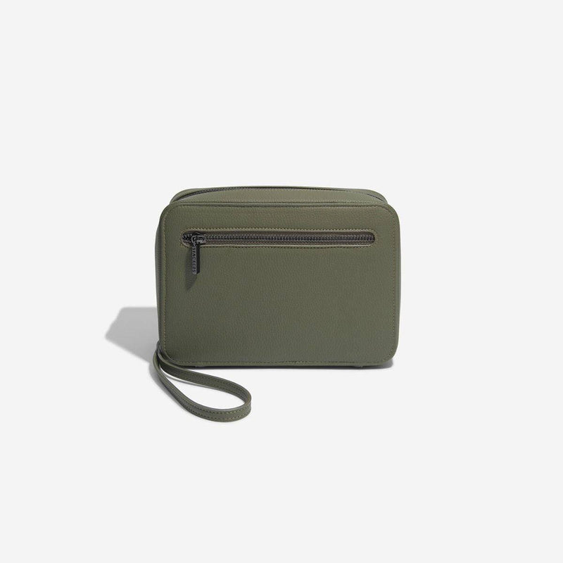 STACKERS London Cable Tidy Bag - Olive Green - Modern Quests