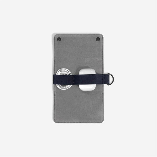 STACKERS London Compact Cable Tidy Case - Navy Blue - Modern Quests
