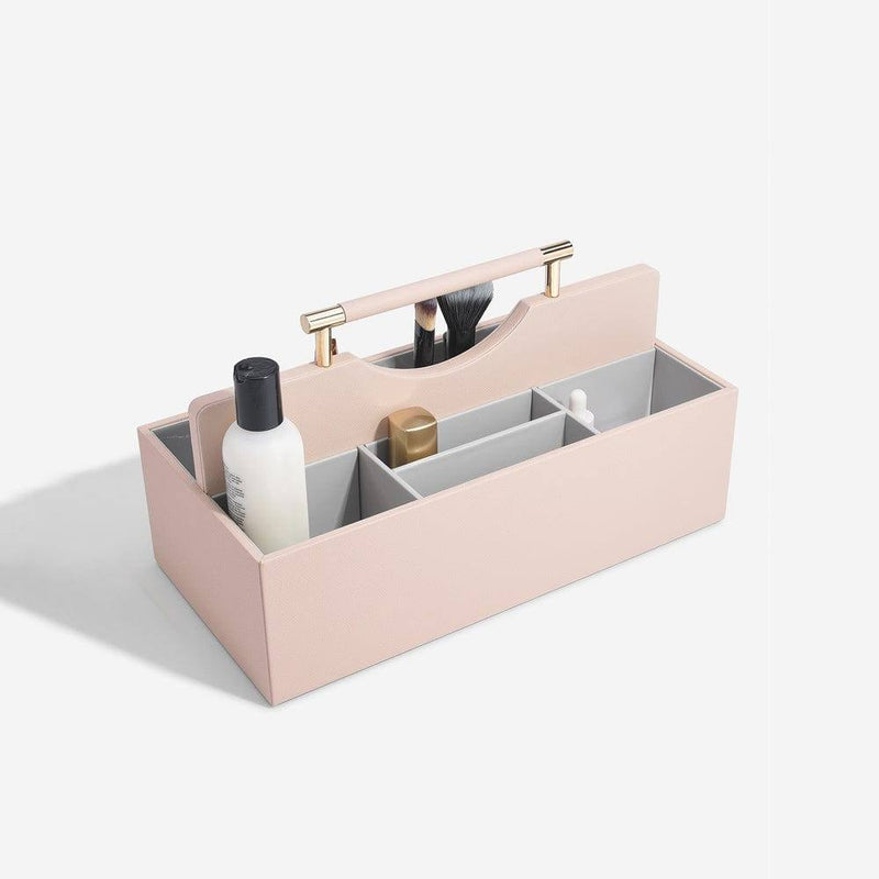 STACKERS London Cosmetic Organiser Caddy Large - Blush Pink - Modern Quests