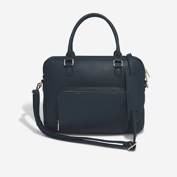 STACKERS London Everyday Laptop Bag - Navy - Modern Quests