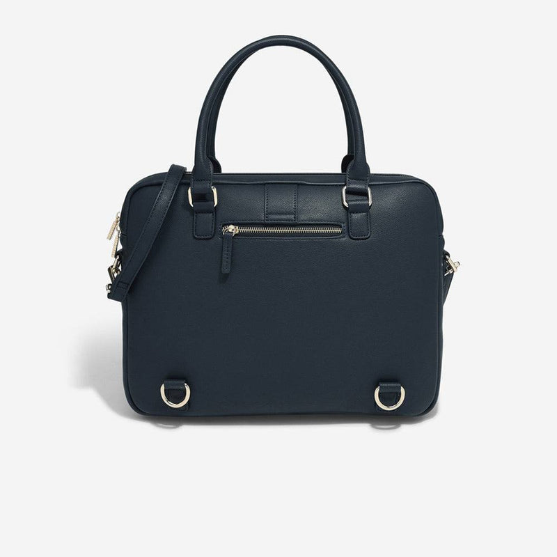 STACKERS London Everyday Laptop Bag - Navy - Modern Quests