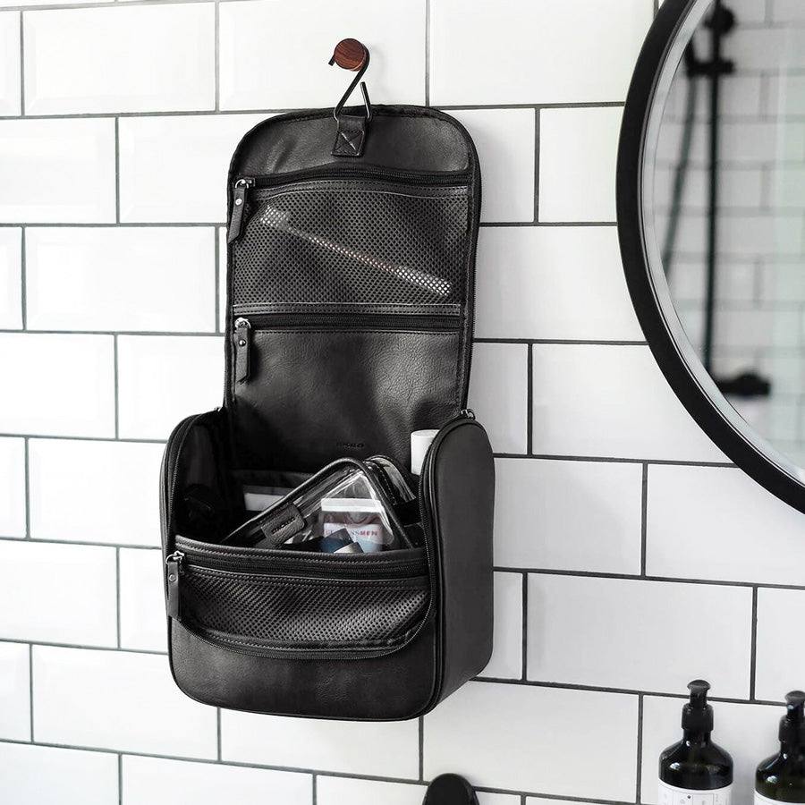 Stackers Hanging Travel Washbag Large - Black – Modern Quests
