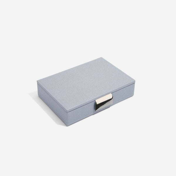 STACKERS London Jewellery Box with Lid Small - Dusky Blue - Modern Quests