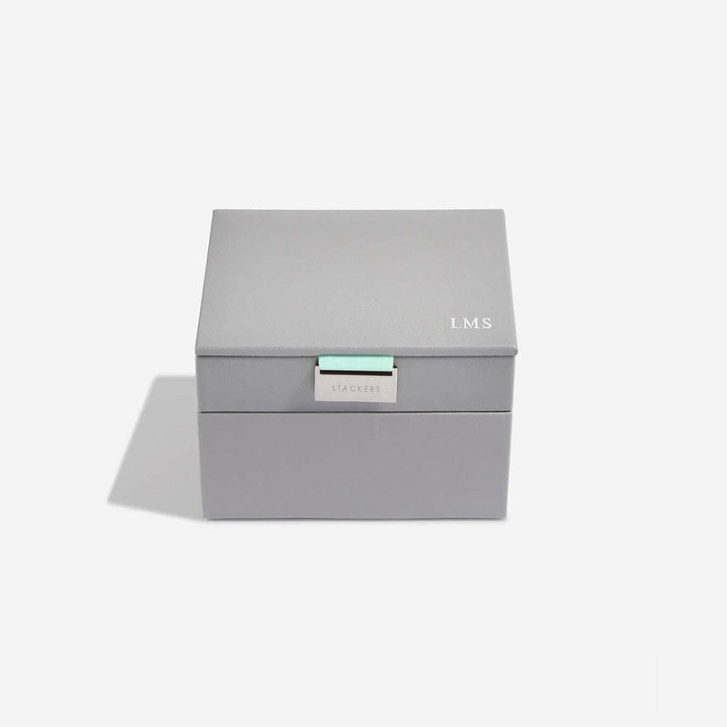 STACKERS London Small Jewellery Box Set - Grey Mint - Modern Quests