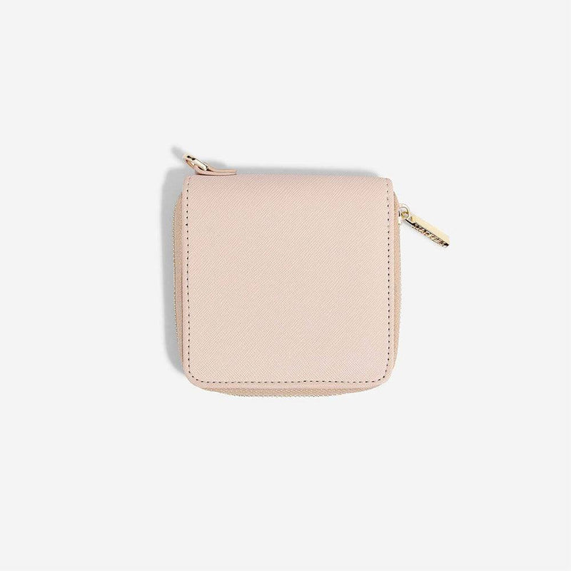 STACKERS London Travel Jewellery Roll Small - Blush Pink