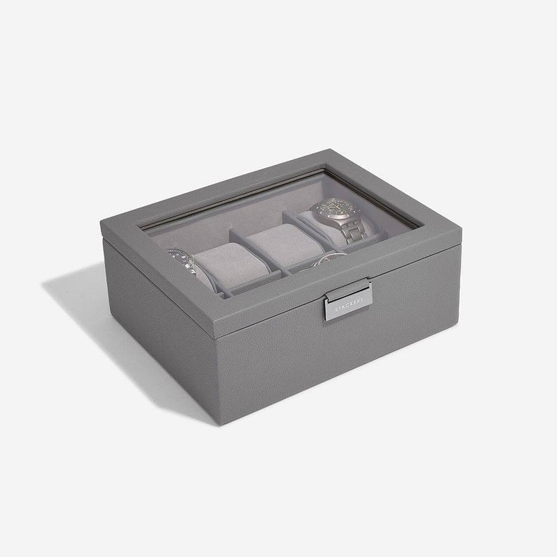 Stackers Watch Box 8-piece - Slate Grey – Modern Quests