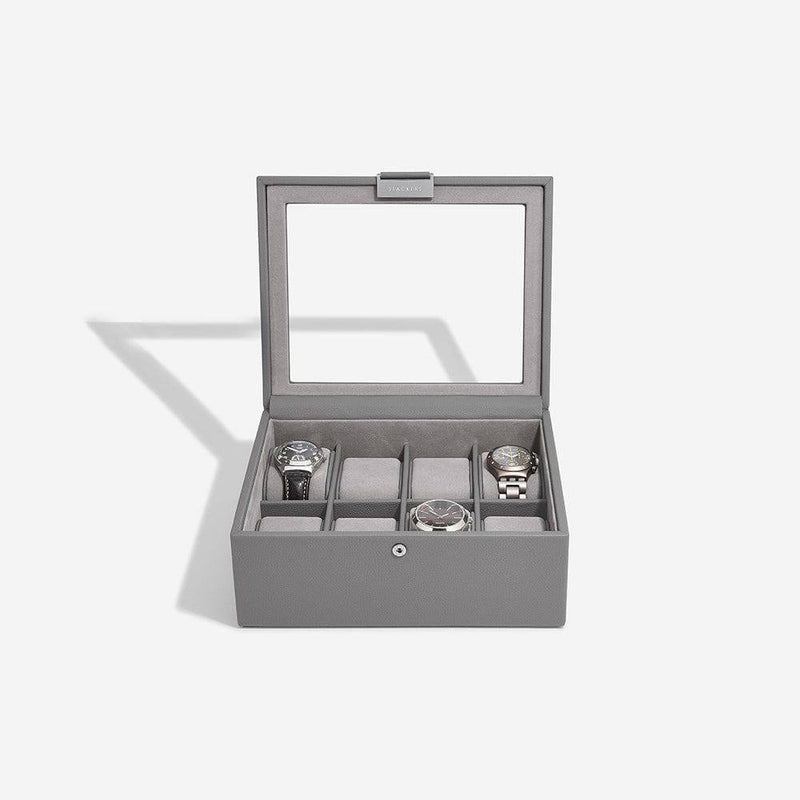 Stackers Watch Box 8-piece - Slate Grey – Modern Quests