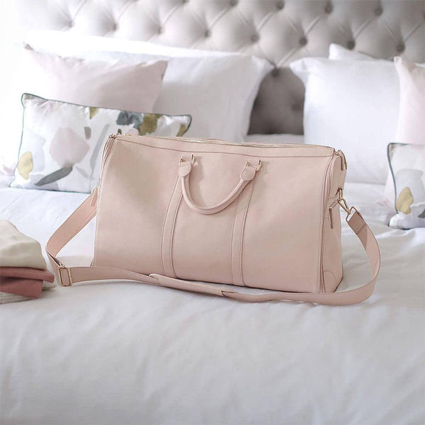 STACKERS London Zipped Travel Bag - Blush Pink - Modern Quests