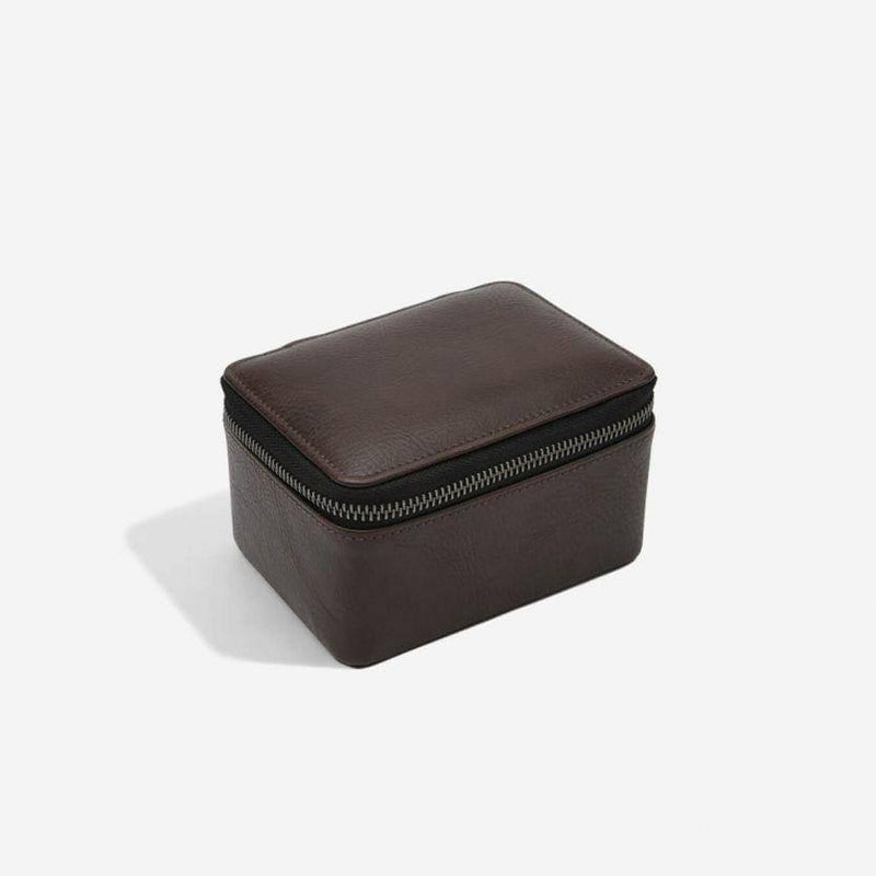 STACKERS London Zipped Watch Case Double - Brown