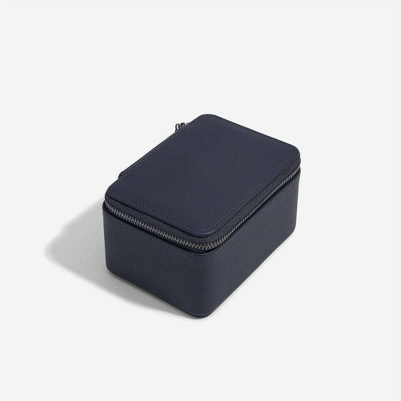 STACKERS London Zipped Watch Case Double - Navy Blue - Modern Quests
