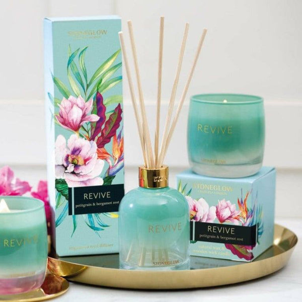 Stoneglow London Infusion Collection Reed Diffuser - Revive