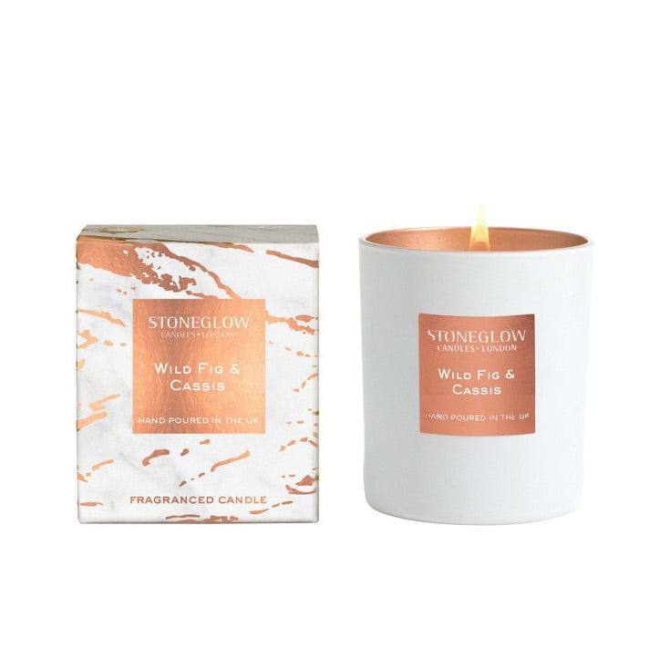 Stoneglow London Luna Candle - Wild Fig & Cassis - Modern Quests