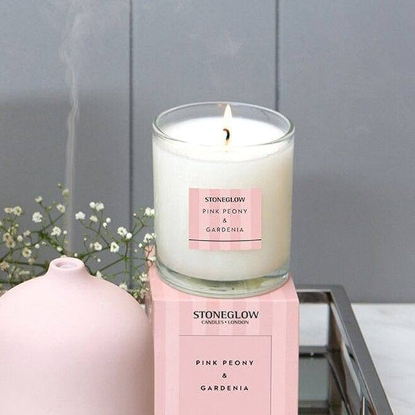 Stoneglow London Modern Classics Candle - Pink Peony & Gardenia