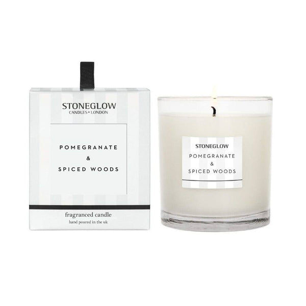 Stoneglow London Modern Classics Candle - Pomegranate & Spiced Woods - Modern Quests