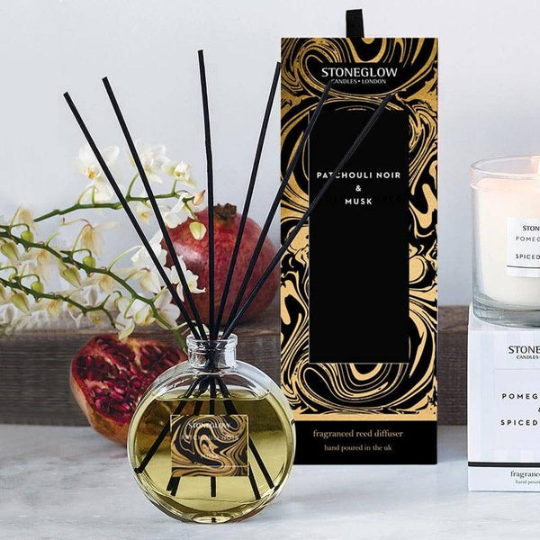 Stoneglow London Modern Classics Reed Diffuser - Patchouli Noir & Musk - Modern Quests