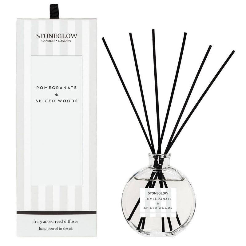 Stoneglow London Modern Classics Reed Diffuser - Pomegranate & Spiced Wood - Modern Quests