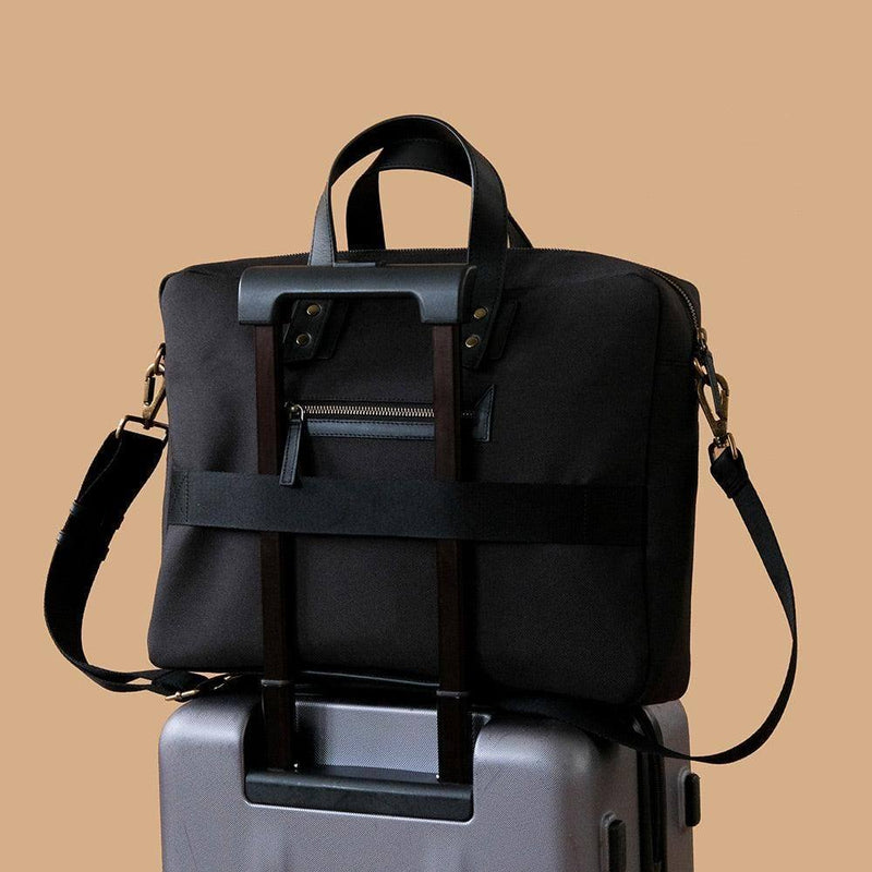 The Postbox Dean Messenger Laptop Bag - Charcoal - Modern Quests