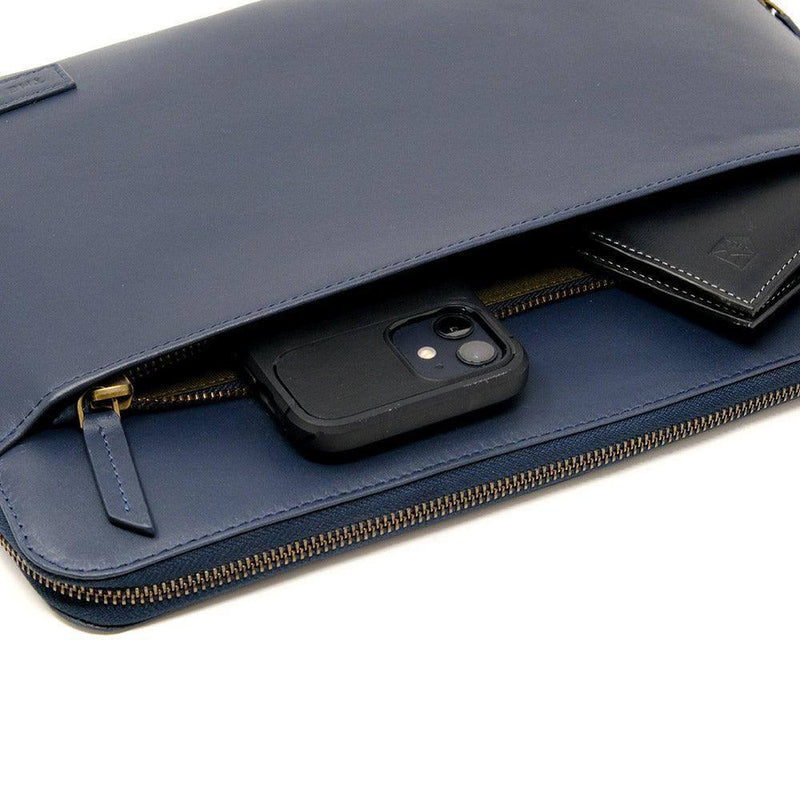 The Postbox Eden Laptop Sleeve - 13 to 14 Inch Deep Sea Blue - Modern Quests
