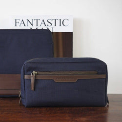 The Postbox Liberty DOPP Kit - Oxford Blue - Modern Quests