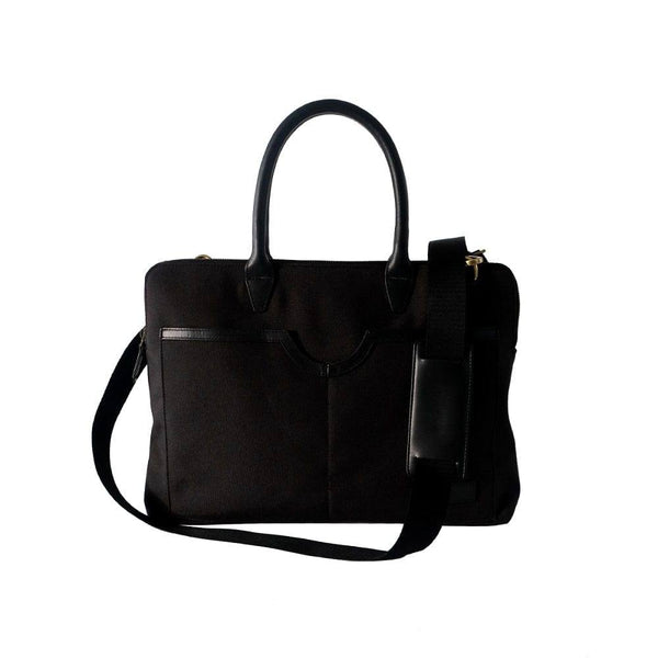 The Postbox Louise Laptop Bag - Charcoal