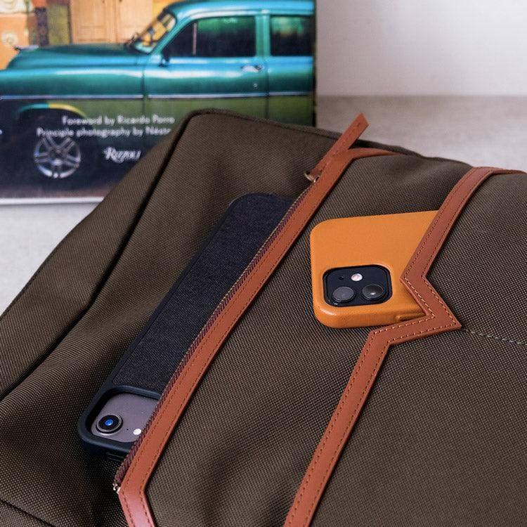 The Postbox The Arles Backpack - Forest Green | Modern Quests
