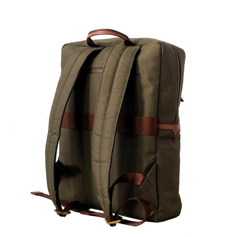 The Postbox The Arles Backpack - Forest Green