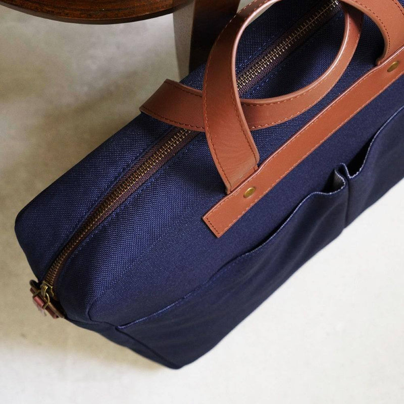 The Postbox The Arrival Laptop Workbag - Oxford Blue - Modern Quests